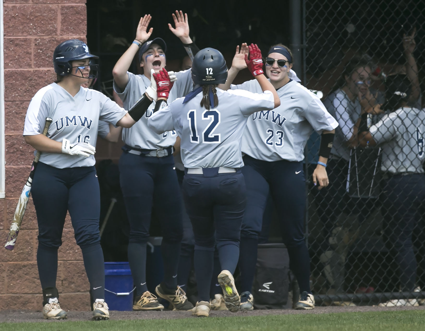 Christopher Newport at UMW softball